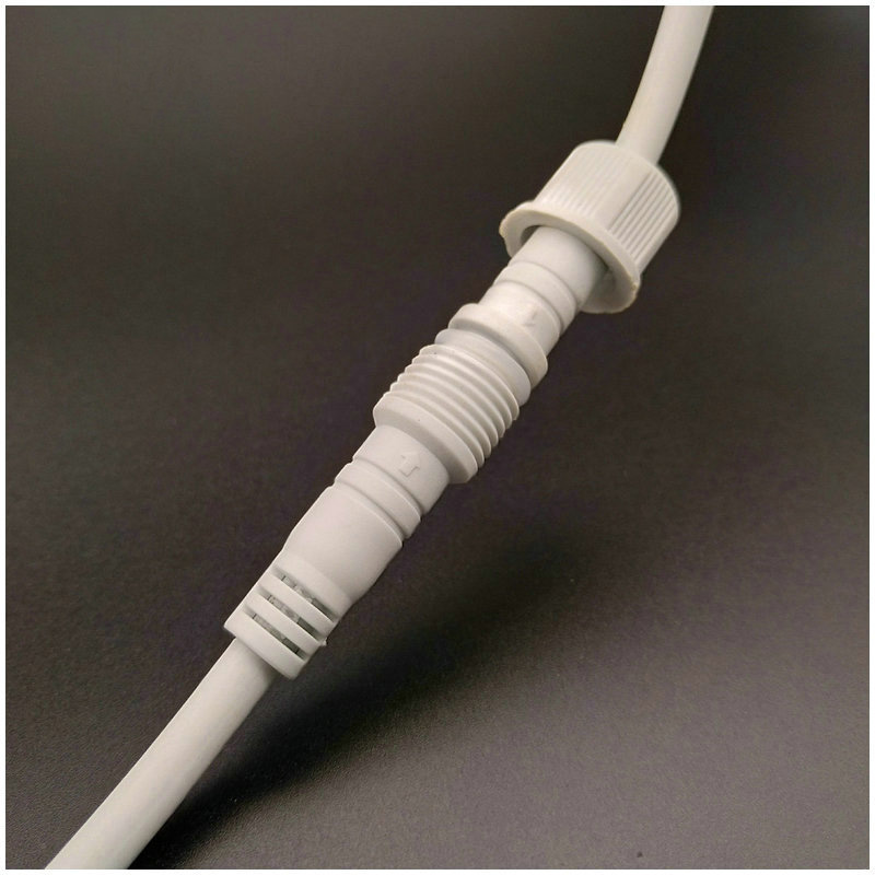 3PIN Waterproof Male And Female Plug Extension Wires Terminal No Welding Connector 3PIN Waterproof Male And Female Plug Extension Wires Terminal No Welding Connector